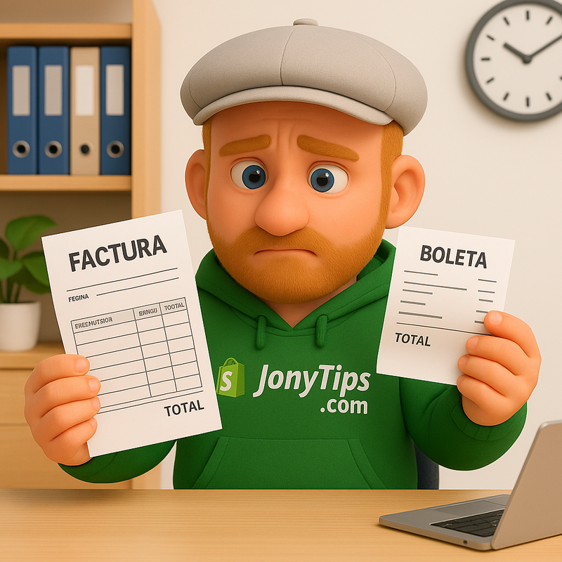 Boleta o Factura Jonytips.com