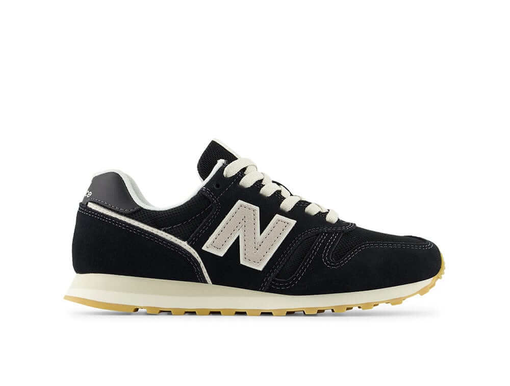 DEMO Zapatilla New Balance 373 Mujer Negro con Mini Video Flotante - jonytips.com