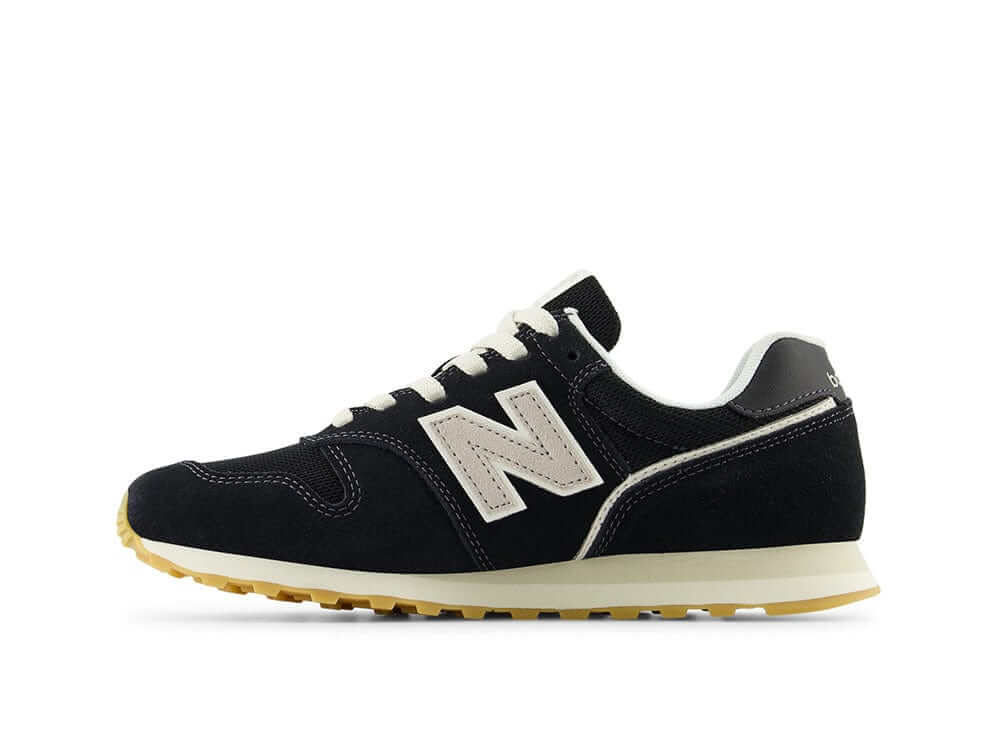 DEMO Zapatilla New Balance 373 Mujer Negro con Mini Video Flotante - jonytips.com