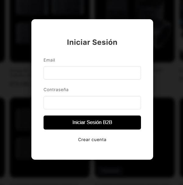 Pop Up inicio de Sesión obligatoria Shopify